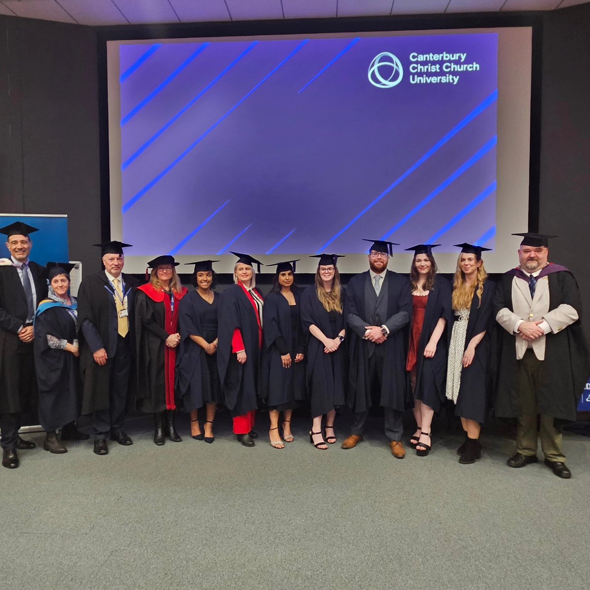 TheBigHon's tweet photo. Congratulations to all of our #DHEP and Detective DHEP Graduates today!
Amazing to hear about your many success, please stay in touch!
#cccugraduation #cccuproud @CanterburyCCUni @Police_Ed_Co https://t.co/veBTLzWkBt