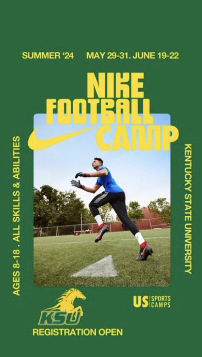 Thank you <a href="/Chris14Coil/">Chris Coil</a> and <a href="/KYSUFB/">Kentucky State University Football</a> for the camp invite!
