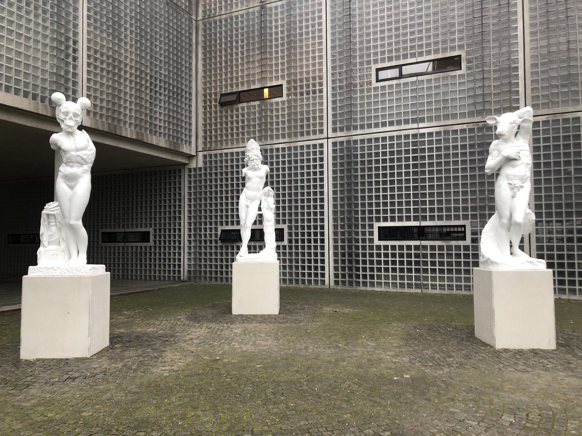 HStrawz's tweet photo. #Kunstacademie in #Maastricht krijgt tegenwoordig #Bathomet les #art #Satanic #Transgender https://t.co/im0SvxGi2R