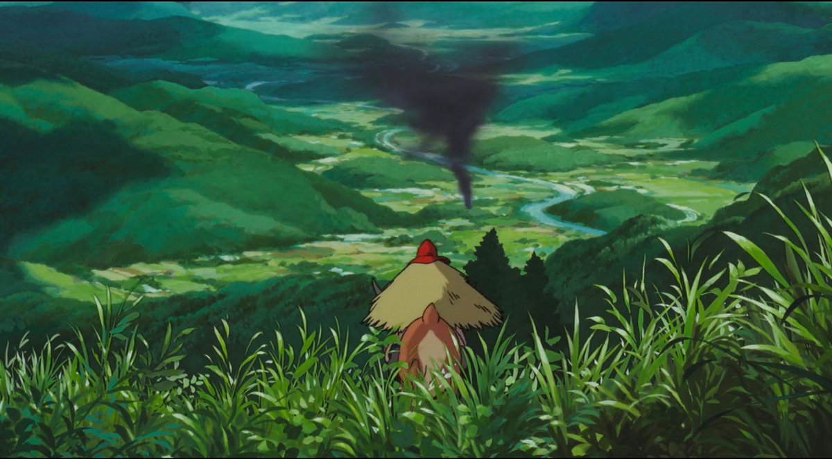 anime_'s tweet photo. Princess Mononoke (1997). https://t.co/sImUdcZH2x
