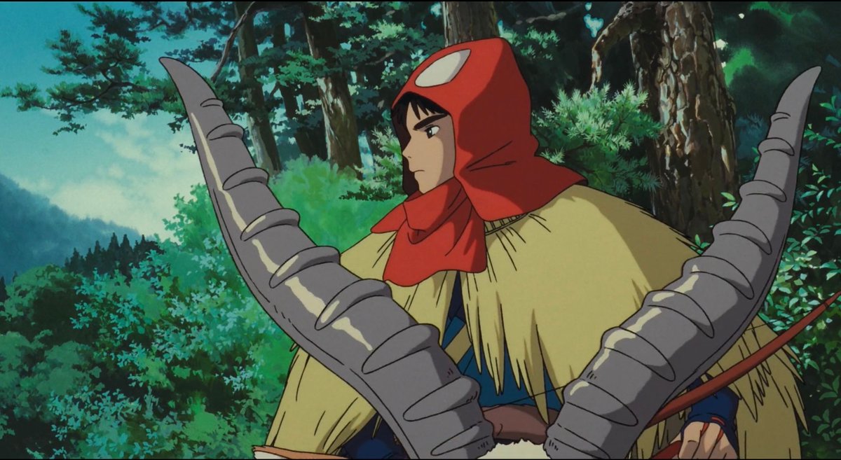 anime_'s tweet photo. Princess Mononoke (1997). https://t.co/sImUdcZH2x