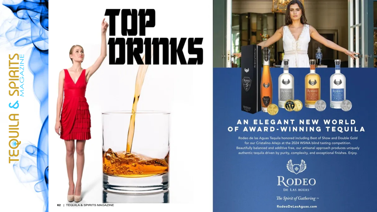 Rodeo de las Aguas Tequila featured in March|April 2024 issue. 
.
We invite everyone to explore
Tequila & Spirits Magazine for FREE. 
Take a look--->sprl.in/ahzgpia
.
#TequilaSpirits #Tequila #TSMawards24 #PremiumTequila