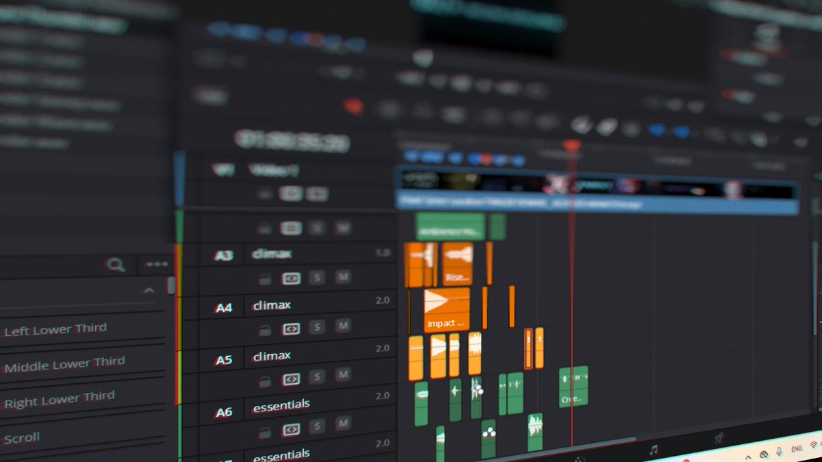 I do like the creative process of sound design