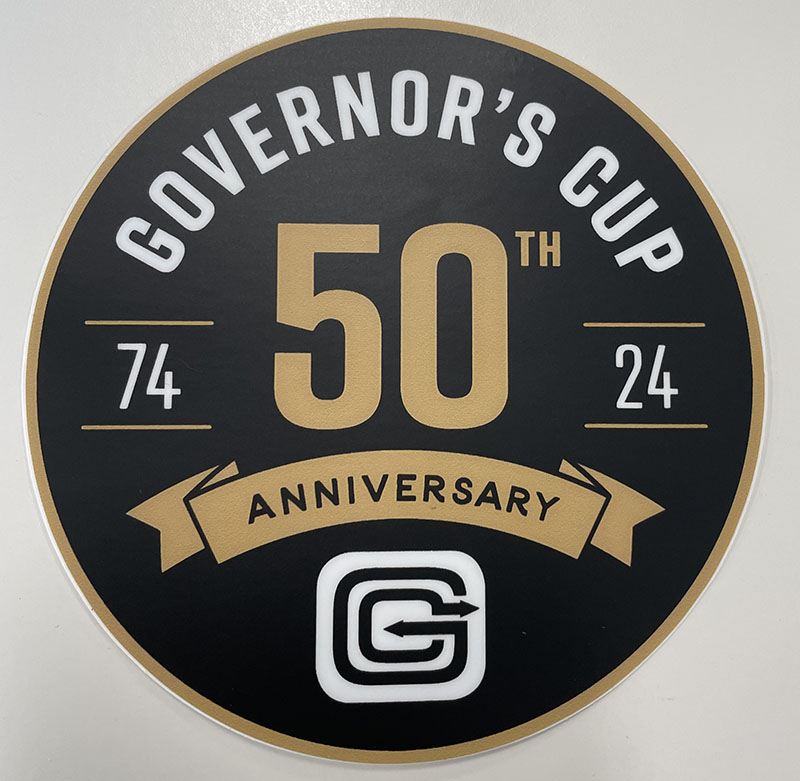 GovCupMT's tweet photo. Need a pair of socks for the upcoming Governor's Cup? Look no further. We got you covered. Check our our race store for these great 50th anniversary socks, stickers, and custom print. Limited quantities of all three. 
https://t.co/aoqVIU5DC1 https://t.co/2tZLmhHJqf
