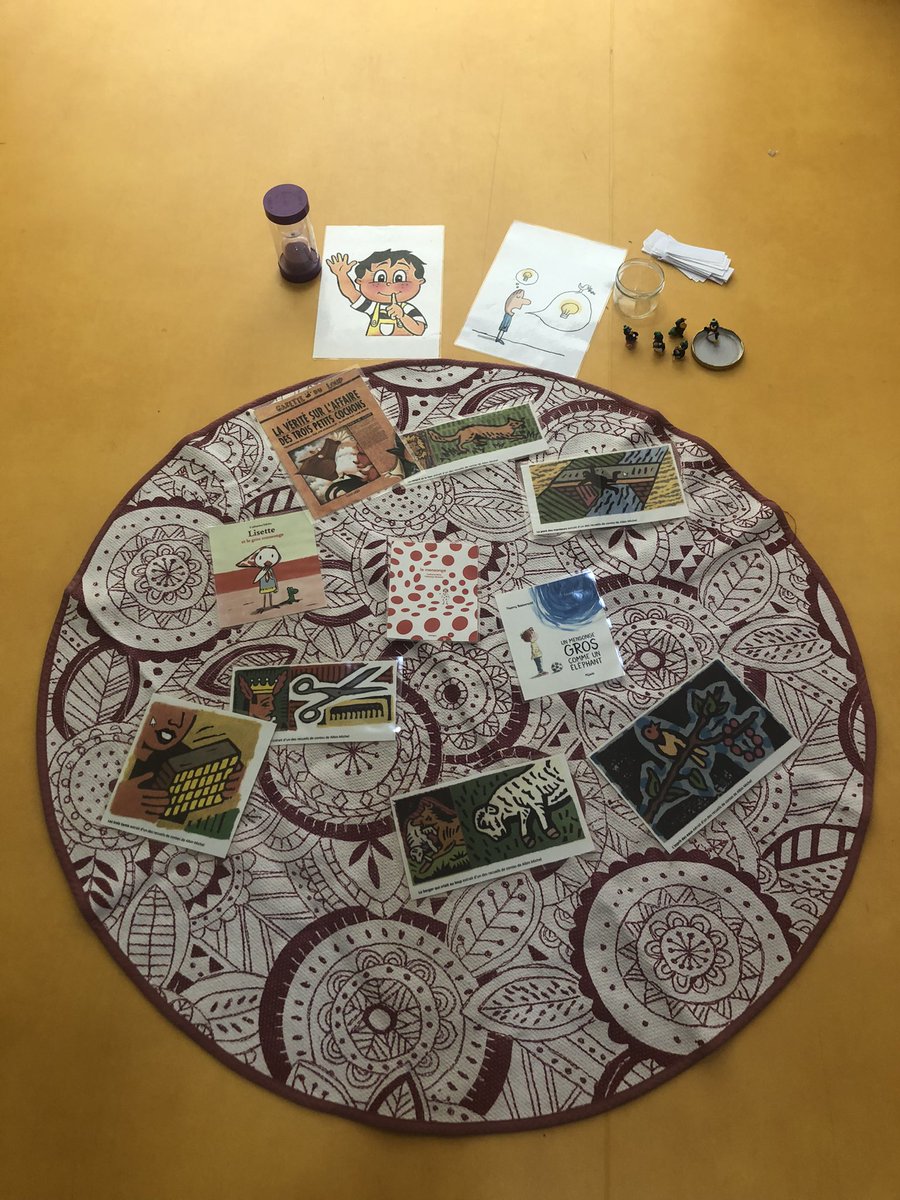 On finit la semaine en beauté.

Accompagner les PES dans la mise en place de débats à visée philosophique à partir d’albums de littérature de jeunesse.

#debat #philosopher #litteraturejeunesse #CPS #vivreensemble #climatdeclasse 

@EdwigeChirouter <a href="/mazin_nadia/">NadiaMazin</a>