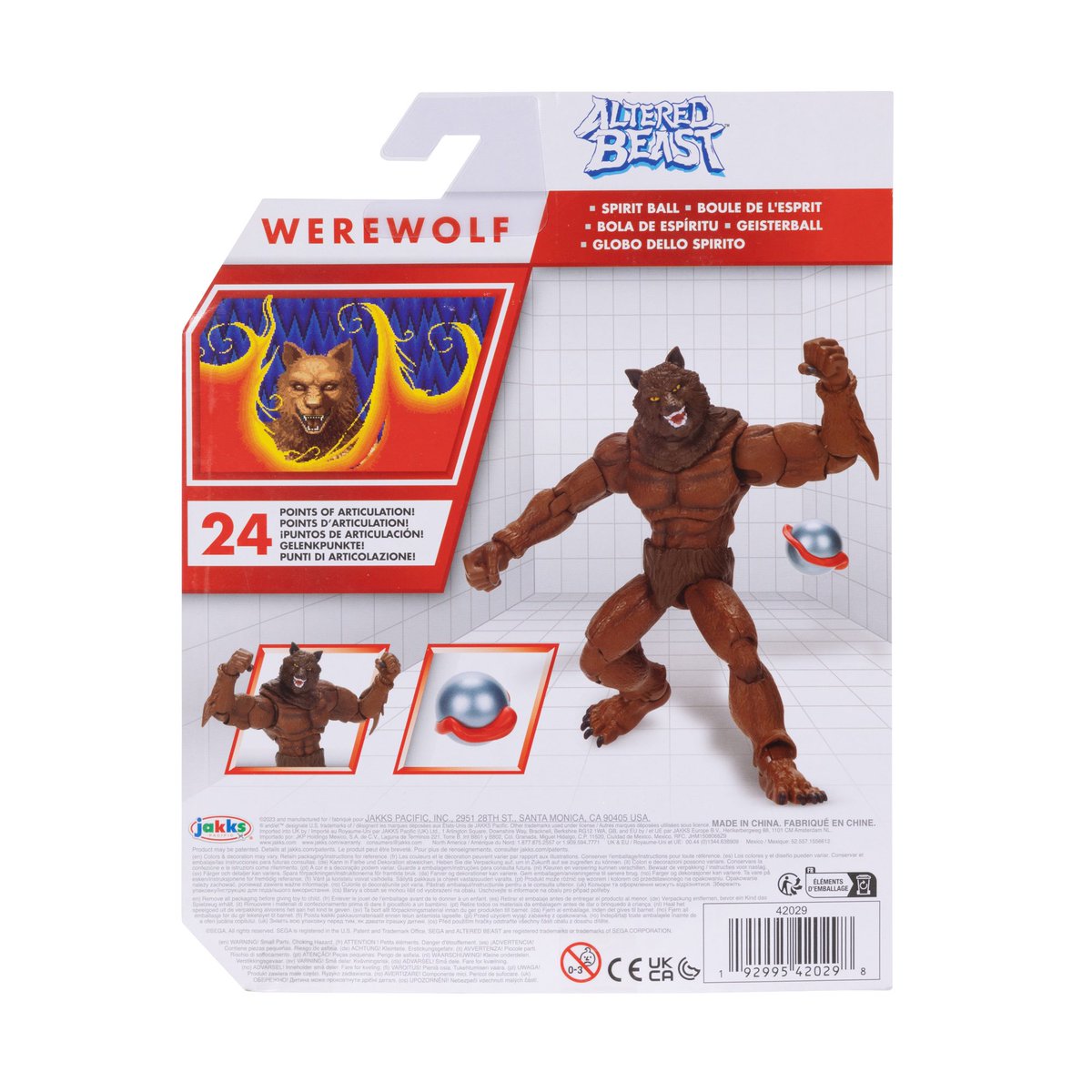 Jakks Werewolf from Altered Beast, expected soon at Walmart.