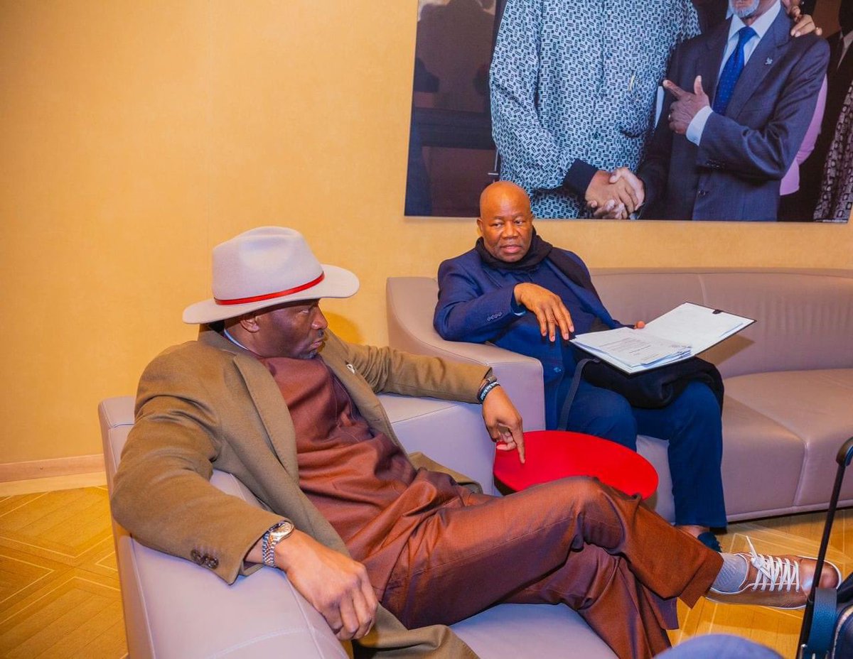 OfficialBenKalu's tweet photo. Today, I arrived Geneva, Switzerland, alongside the Senate President, H.E. Godswill Akpabio, who is leading Nigeria’s delegation to the 148th Inter-Parliamentary Union Assembly.

Upon our arrival, we were warmly welcomed by Nigeria’s Ambassador to Switzerland, Abiodun Richards Adejola.