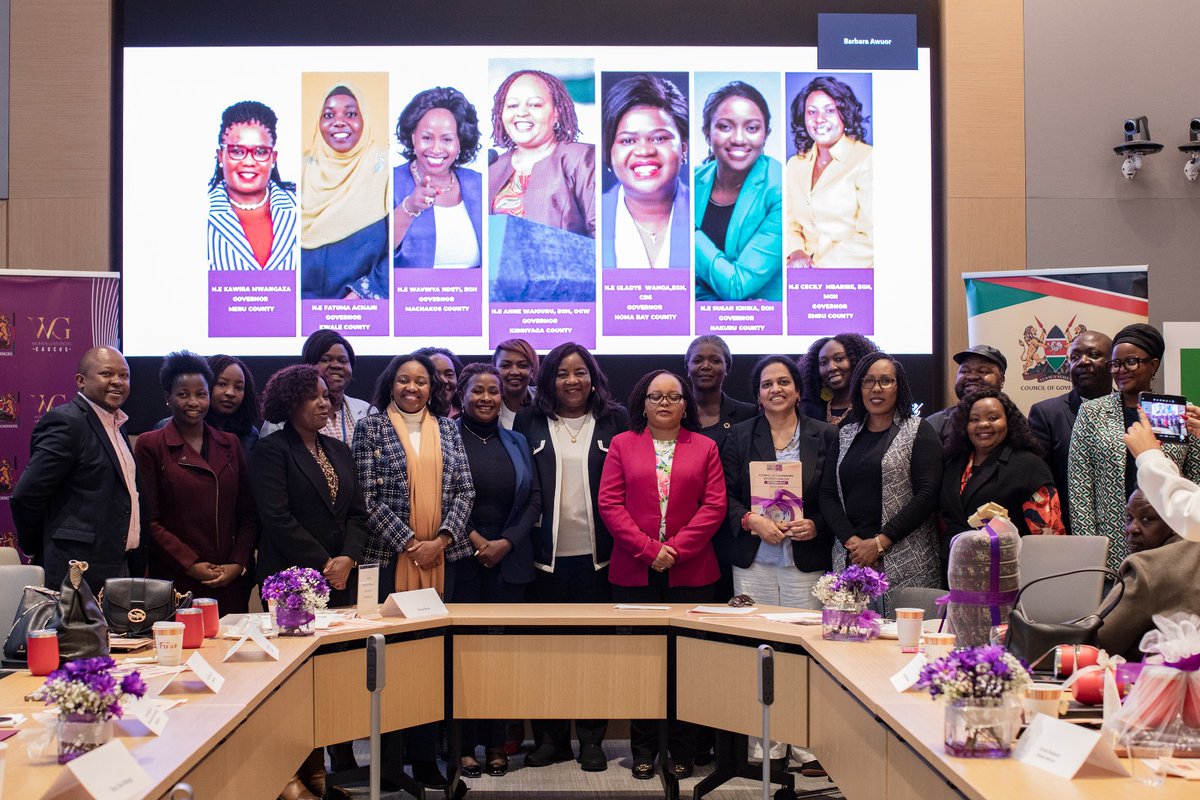 KenyaGovernors's tweet image. The #G7Strategy has grown and earned recognitionin Kenya, Africa and now at the global stage.
Today, COG in partnership with @Oxfam has launched the G7 strategy at #CSW68  NY. The forum aimed to mobilize various partners towards supporting the implementation of the strategy.