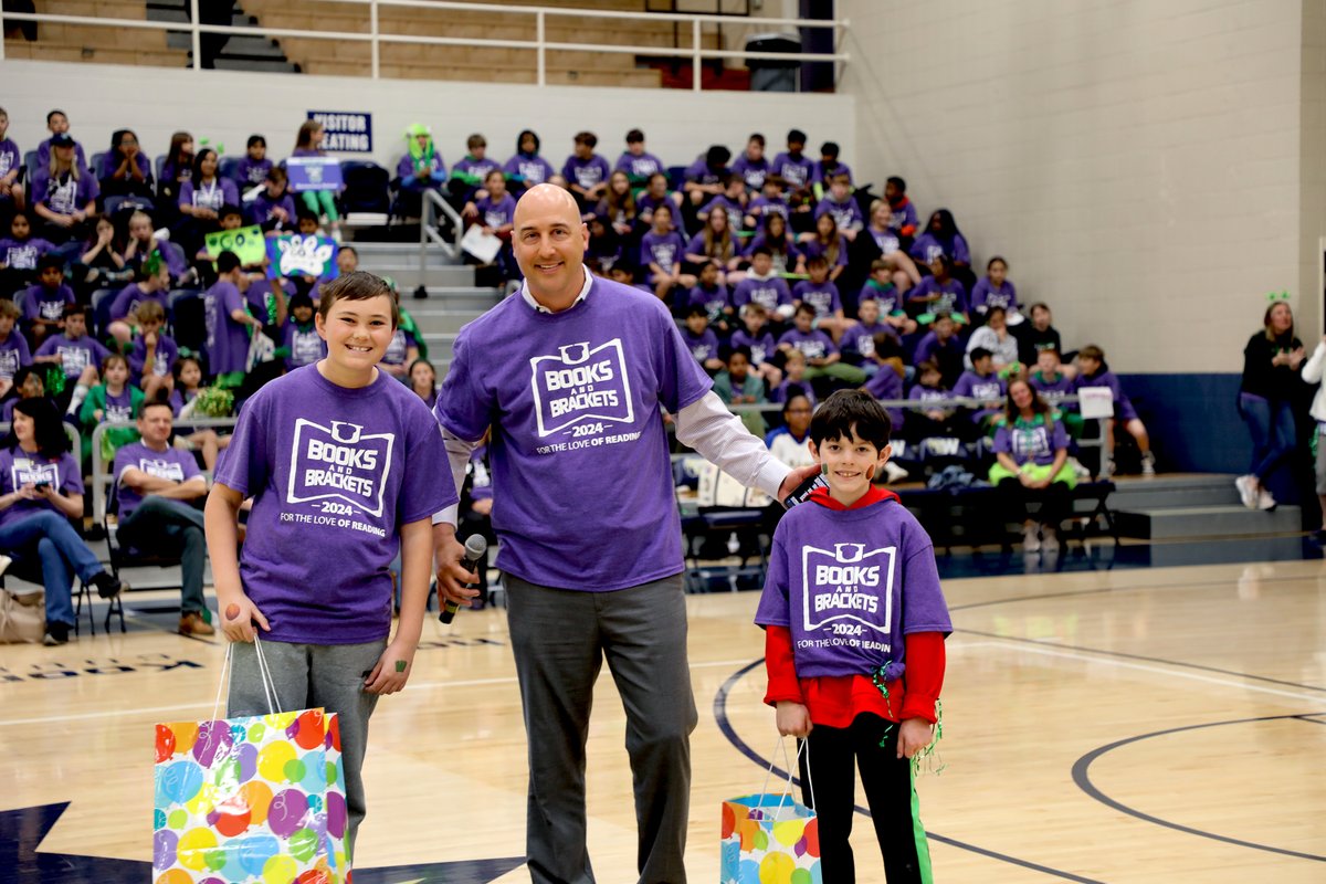 UCPSNC's tweet photo. Check out these scenes from the 2024 Books and Brackets Celebration! Congratulations again to our champion, the @PoplinESNC Patriots! @AGHoulihan https://t.co/6F8LEp4rkO