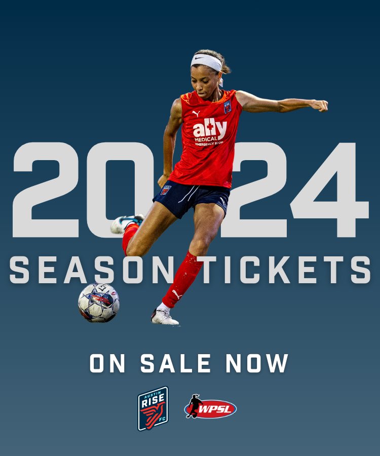 Austin Rise FC 2024 season tickets now on sale! See you at House Park! 😃⚽️

simpletix.com/e/austin-rise-…