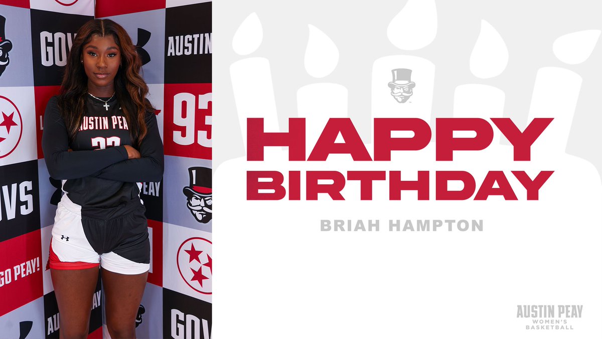 𝓗𝓐𝓟𝓟𝓨 𝓑𝓘𝓡𝓣𝓗𝓓𝓐𝓨 to Briah Hampton!! We hope you have the best day!!🎂🎈🥳 #ItsTime | #LetsGoPeay