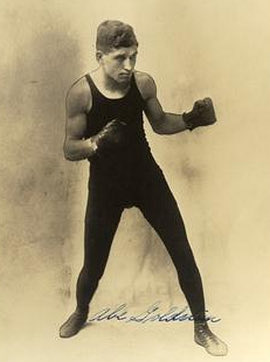 TheFightCity's tweet photo. It’s been a century since Abe Goldstein became the first Jewish world champ of the bantamweight division. Here’s the story of the rise of “The Pride of the Ghetto” from orphan to champion. Check it out: https://t.co/IM0w3ApElN… #boxing #history From @KennethBridgham. https://t.co/QgxT74ORg9