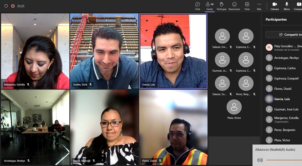 lpgonzalezlima's tweet photo. Comenzando la reactualización de la Norma 035 con los directivos de Peri Cimbras, así como la reaplicación de la Referencia 3 a todo su personal. Gracias a la Mtra. Estrella Manjarrez por la invitación y la logística a este proceso tan importante. https://t.co/tc8VmxCfsw