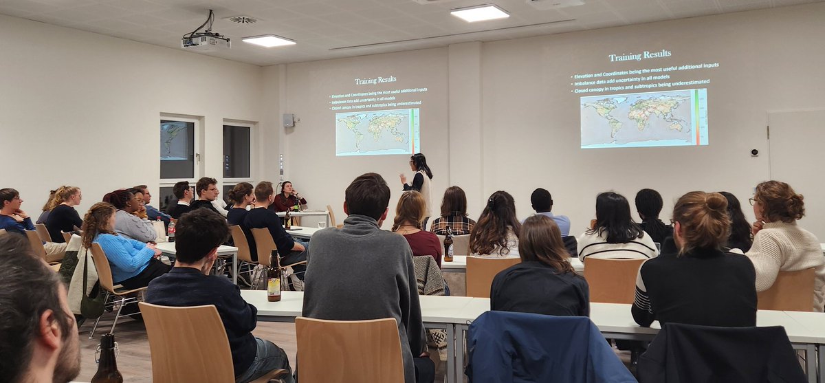 Our Earth Observation eagle workshop is up and running - showing great remote sensing research for various topics!
