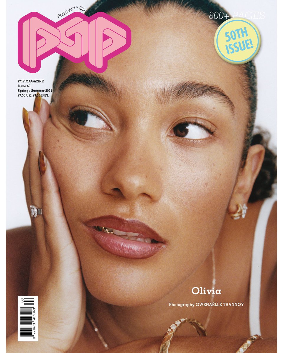lil me on the cover the pop mag 50th issue wearing @CHANEL 🩰