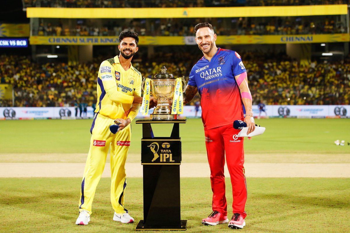 CricCrazyJohns's tweet photo. CSK vs RCB at Chepauk in IPL:

- RCB won in 2008.
- CSK won in 2010.
- CSK won in 2011.
- CSK won in 2011.
- CSK won in 2012.
- CSK won in 2013.
- CSK won in 2015.
- CSK won in 2019.
- CSK won in 2024. https://t.co/fh5P2ev8kU