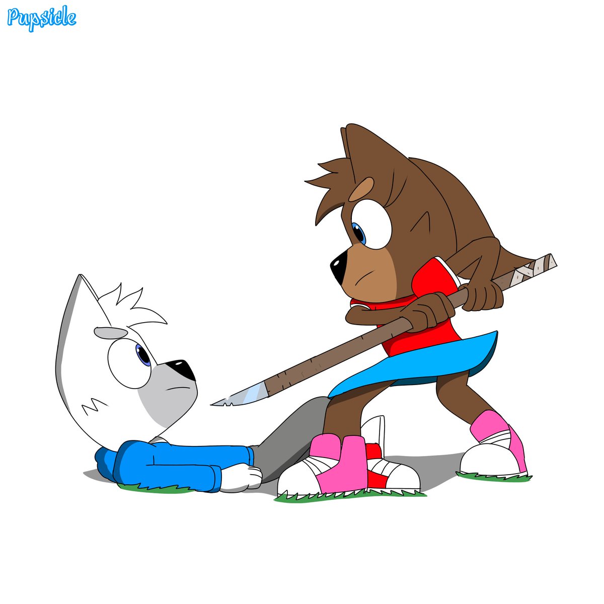 PupsicleToons's tweet photo. How Fanuel and Katelyn first met (1/2)
#pupsicleanimation #OCArt #Myart #MyCartoon #animation #originalcharacter #art #cartoon #drawing https://t.co/m1WolcqN01