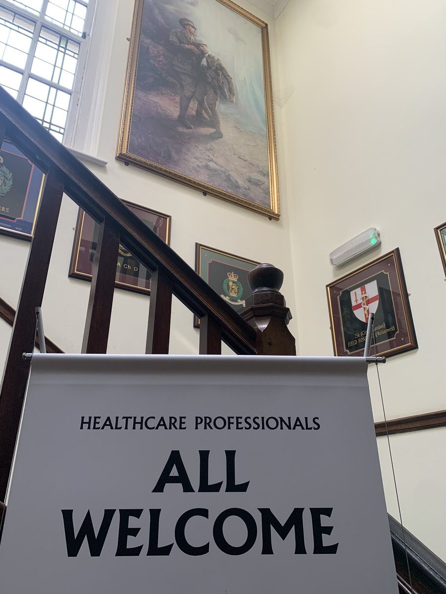 AMSCorpsCol's tweet photo. Thank you to 256 (City of London and South East) Multi-role Medical Regiment @2MedX for hosting the @MusMilMed Trustees meeting and the AGM. 

Telling the story of the @ArmyMedServices so we can learn from the past to exceed our performance in the future.

#MakingTheBestBetter https://t.co/9ocZ5AijQ8