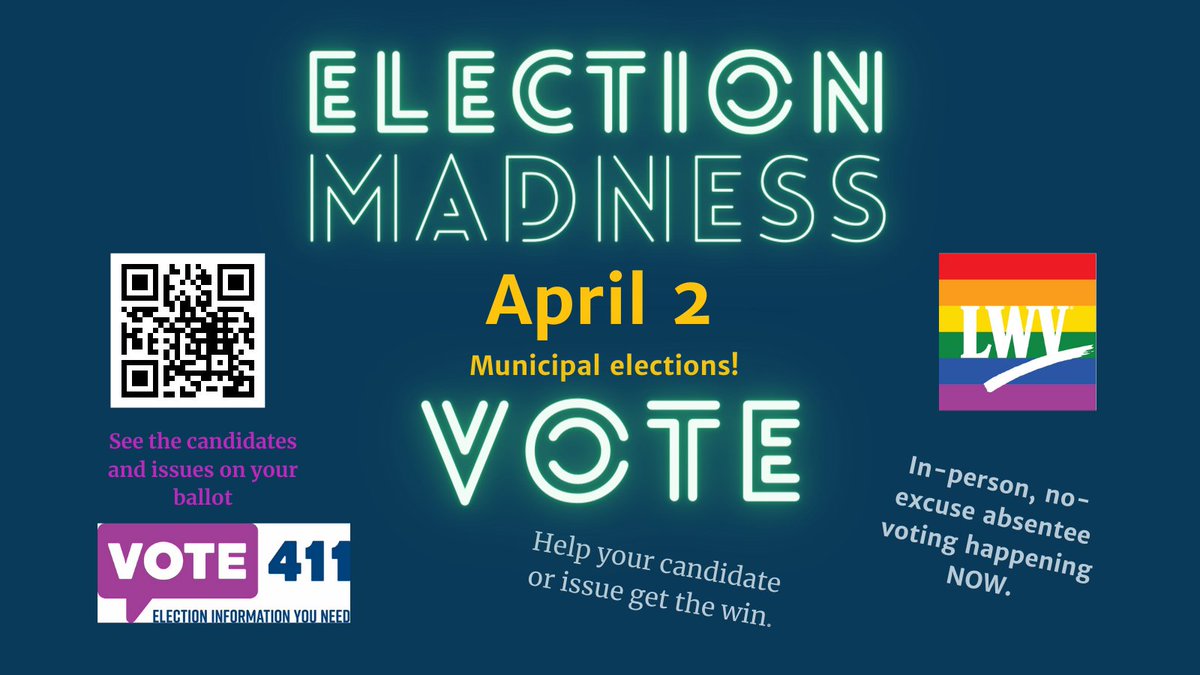 DanceTheVoteStl's tweet photo. The municipal #elections are April 2nd. Make sure you're up to date on the issues, candidates, and rules for voting! #vote https://t.co/eNGZzz2z49