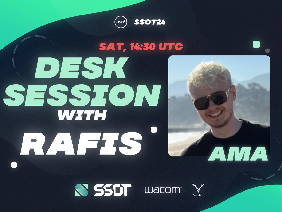 AMA: Rafis (@rafisosu) Have a question for Rafis? Have something to tell him? We invite Rafis to our SSOT desk session on Sat Mar. 23, 14:30 UTC to talk with us! Ask Rafis about anything, reply down below.👇 Tune live 👉twitch.tv/stellarseriesot