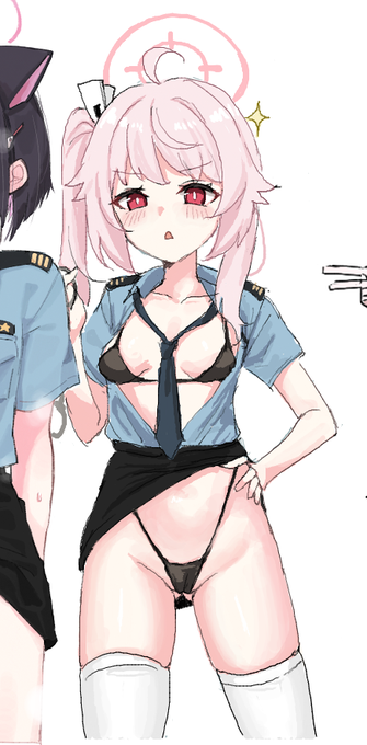 えちゃナツです #ブルアカペラコス部 