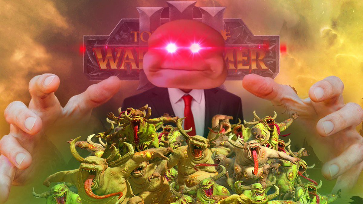 Slippinbits's tweet image. New #totalwarhammer3 vid up on the channel. Take a look 🤢