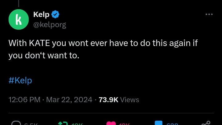 lawithesaviour's tweet photo. @kelporg @binance https://t.co/p2SEfSCGcw