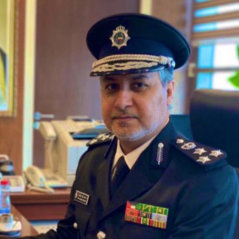 الف مبروك تعيين ابن العم العميد دكتور حمد رشيد الطواله مدير عام امن محافظة الجهراء