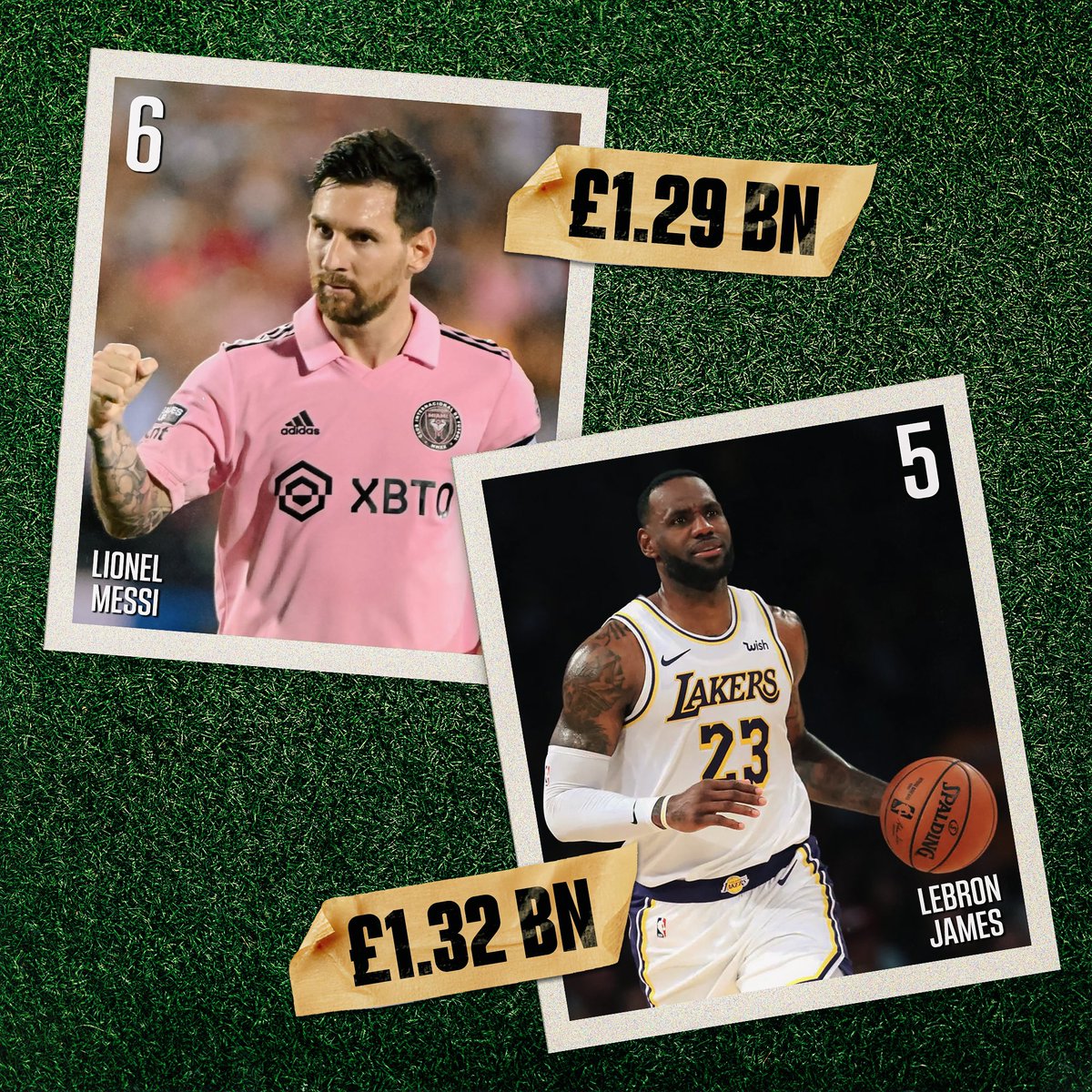 Flaminkoinc's tweet photo. Money, fame, legacy – the ultimate athlete jackpot! 💼  check out the all-time highest-paid sports icons, #2 and #3 will blow your mind.

#messi #ronaldo #tigerwoods #beckham https://t.co/UPZIOUt1k3
