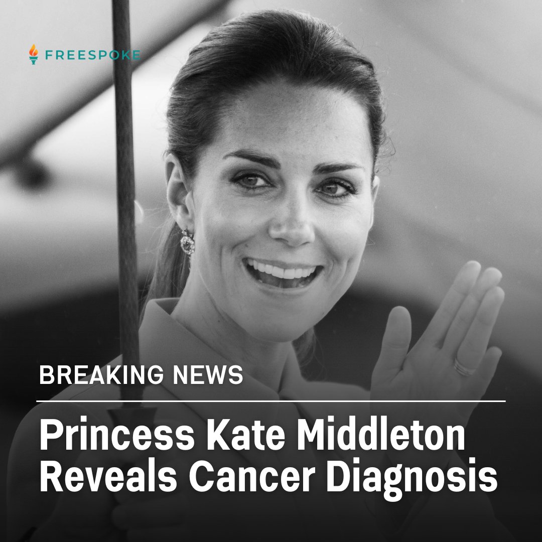 The Princess of Wales Kate Middleton has revealed she has cancer and is undergoing treatment, according to a video statement from Kensington Palace.  See the full story at search.freespoke.com/3VqzvY1