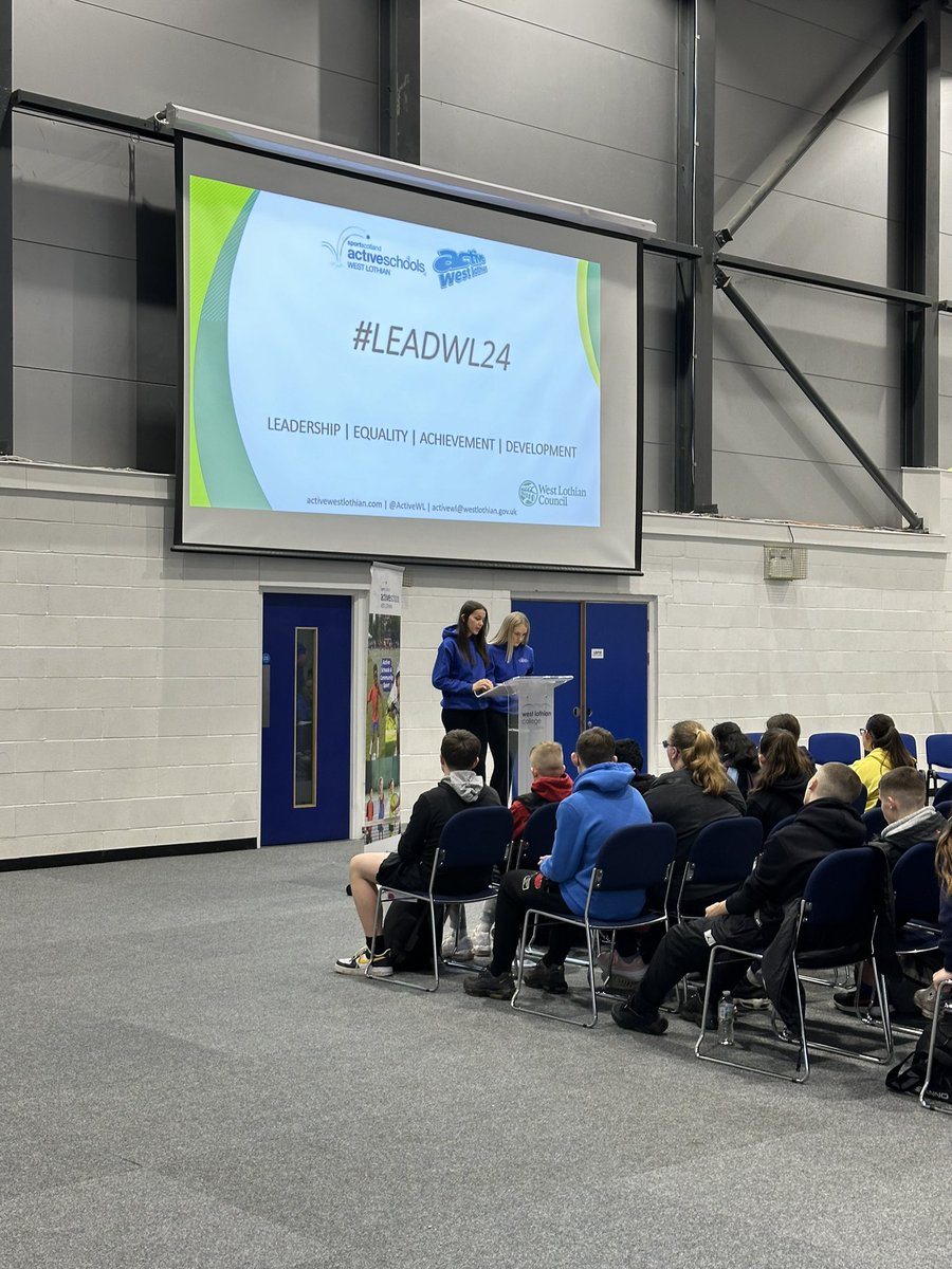 BurnieGirls's tweet photo. We were delighted to be invited along to support todayβs Lead West Lothian event! We met so many enthusiastic & engaged future sports leaders who we would love to see volunteering in our club. Thoroughly inspiring event. Congrats to this years Coach Academy graduates #LeadWL24 https://t.co/zIE4kSNGNr