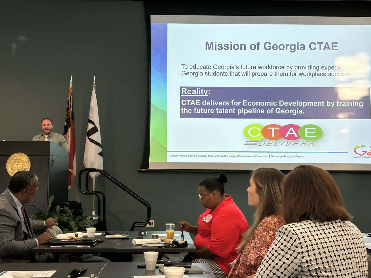 Thank you to GaDOE Economic Development team and all the participants. We received some great info at the KIA Manufacturing Work Summit.