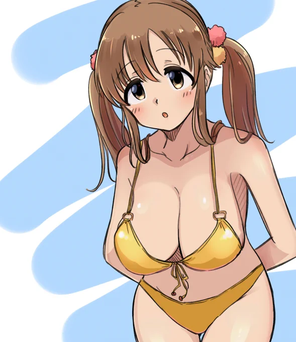 とときんの眩しい水着姿 