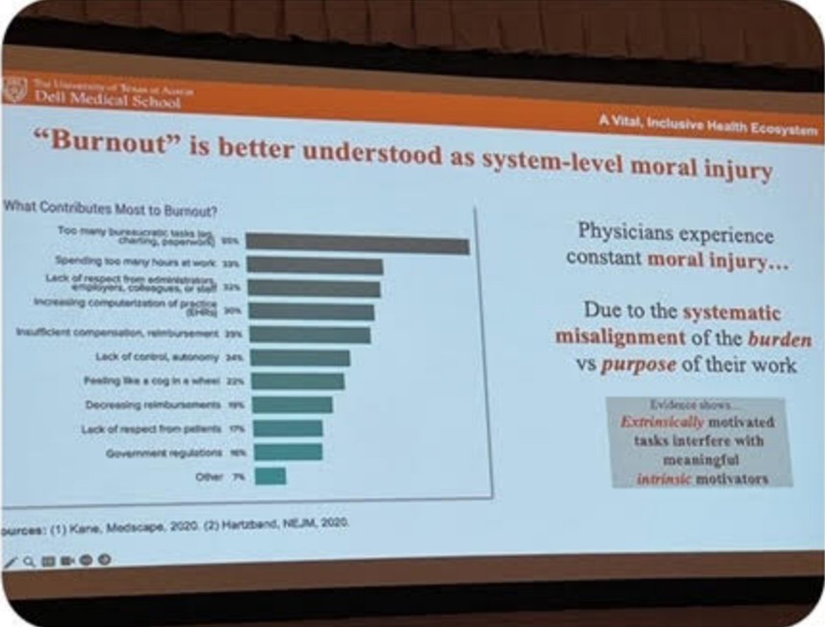 fixmoralinjury's tweet photo. At today's #OVBC2024 conference in #LasVegas, we're delighted to see @DellMedSchool using our #moralinjury language!
Thank you for recognizing the important work we undertake each day to help #physicians and their #patients.
https://t.co/oHcersiSe0
#orthotwitter #fixmi https://t.co/CDDB9nmr8A