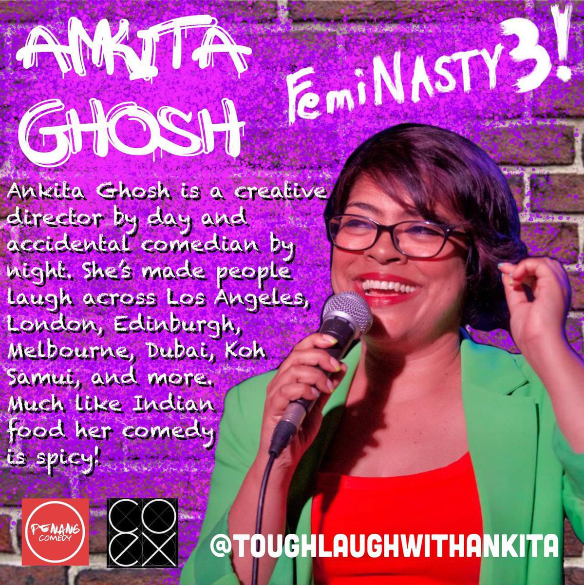 mxjulianaheng's tweet photo. TONIGHT 💃🏻
Female comedians from KL & Penang joined forces to spill tea in FemiNASTY 3! 👯♀️🍵👯♀️
It’s happening on 8.30pm @ COEX, Hin Bus Depot, Penang, Malaysia 🏝
Get your tickets 🎟 to here :
https://t.co/CmSEyJGyjk
#standupcomedy #penangcomedy #coexkilangbesi #hinbusdepot https://t.co/J0FsY8zpN1