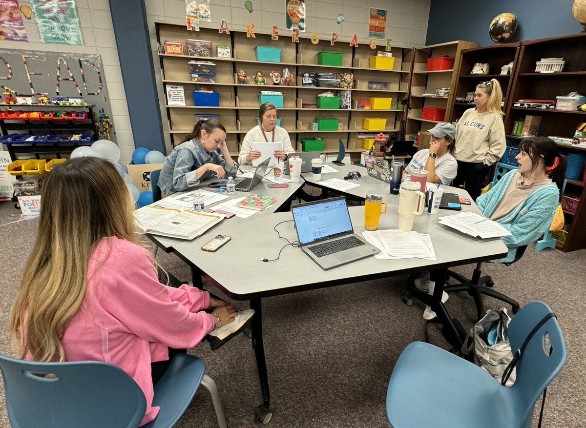 Core collaboration @HibbettFCS to ensure ALL students receive supports that will lead to success! #FCSLearn