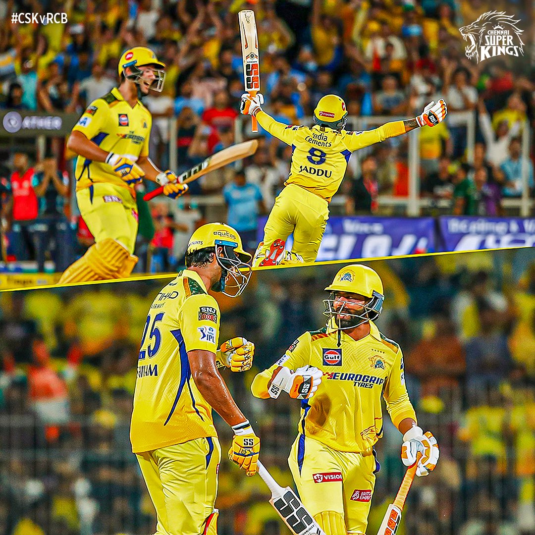 Taking off from where it ended! 🥳

#CSKvRCB #WhistlePodu #Yellove