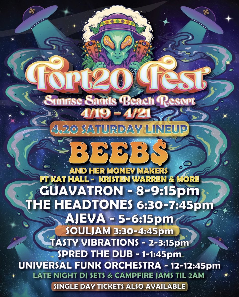 See you in Florida on 4/20! 🫶