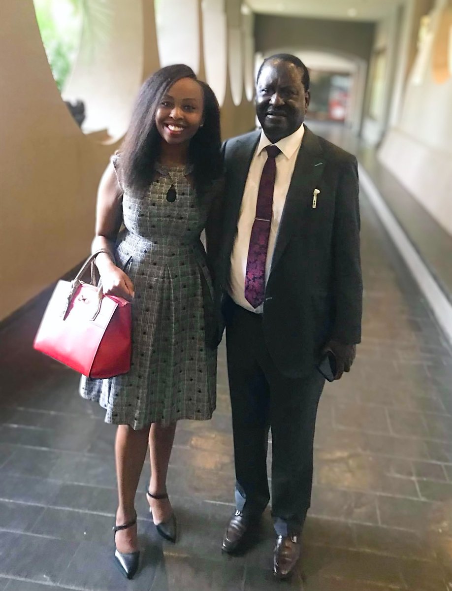 paulinenjoroge's tweet photo. The year was 2018, November. 
The handshake had happened some months earlier, but I had not yet gotten a chance to meet Rt. Hon. Raila Odinga. The 2017 elections campaign had been very brutal even on these streets, so I was not sure how our first interaction would be. 

Now here I was in Zimbabwe, attending a summit that Raila was also set to attend. This was the Programme for Infrastructure Development in Africa (PIDA) Week. 

On the eve of the event, my boss then called me and informed me that the former Prime Minister had invited him for dinner, and he wanted me to accompany him. I panicked. “Sir you know this is not a good idea. The memories of last year’s campaign are still fresh in everybody’s mind.” I told him. He reminded me that that was politics and this was a different kind of work, and said he didn’t think Raila would hold it against me. 

We went for the dinner. It was just the 3 of us and I was quite tensed at first . But Raila was easy, so I kinda relaxed. 

After our discussions on the agenda of the PIDA week, Raila asked if anyone wanted to join him for a bottle of wine. I knew my boss was a staunch SDA who never indulged in anything stronger than soya, and I wondered how it would look it I accepted the wine offer. But me being me, nikasema hiyo wine ikuje. 

We shared a bottle with Raila as we talked more about infrastructure development, and he narrated to us very interesting stories about the discussions and the events that had led to the launch of the LAPSSET project under Kibaki. While at it, for the first time he mentioned a dream he had about connecting the Eastern Coast of Africa and West Africa by rail: He called it the Lamu-Douala Beltway. It amazed me the kind of passion and determination with which he spoke about this. He emphasized on the need to focus on railway line even as the continent builds cross boarder highways, saying that rail transport made things much easier and faster especially in transportation of goods across countries. The volumes of cargo the train carries are much more and once it sets off from the port, it does not stop at check points or weight bridges.

The following day I was once again impressed by his grasp of continental issues, when I listened to him making a case for the Yamoussoukro Decision in one of the sessions. This was a decision that had adopted by African Heads of State in 2000, aimed at liberalizing air transport to deliver improved safety, lower fares, and increase traffic in Africa. But its implementation has been very slow over the years due to lack of political goodwill and we know even to this point, the number of direct flights from one African country to another are disappointingly few. 

It has been almost 6 years since my initial interaction with Raila, where our engagement focused on easing movement of people, goods and services across the continent. At that point, we never imagined that a time would come, where we would be discussing his bid for the African Union Commission Chairmanship. But here we are.

Raila Odinga or Baba as we love to fondly call him has a big vision for Africa! 

Aspiration no. 2 of the AU Agenda 2063 is an Integrated Continent, Politically united and based on the ideals of Pan Africanism and the vision of African Renaissance. One of the goals set for achieving this aspiration is building world class infrastructure, criss-crossing Africa. Infrastructure connectivity is therefore a priority area for AU, and Raila’s heart is right there. 

#BabaWaAfrica
#RailaForAU

(Photo: Zimbabwe, 2018)
