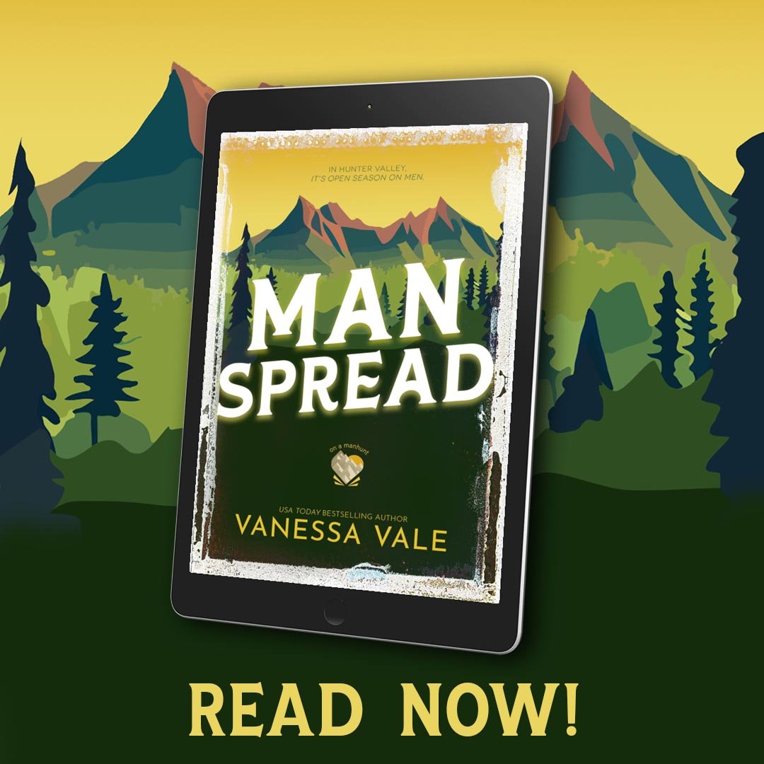 moonfox1234's tweet image. Man Spread by Vanessa Vale is LIVE!
Amazon: mybook.to/ManSpread
🍎: apple.co/43f1ZWi
B&amp;amp;N: bit.ly/3VitnB4
Kobo: bit.ly/3TeBn3h
GP: bit.ly/3TzOUUq
#VanessaVale #RomanticComedy #BoyObsessed #MistakenIdentity #valentineprlm @valentine_pr_