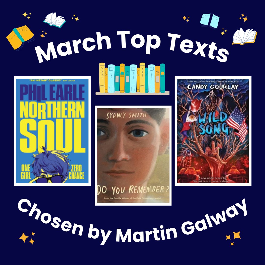 Need some weekend inspiration or seeking brilliant book recommendations for your readers? 💙📚 Martin Galway @GalwayMr from the National Literacy Trust has chosen a super selection of powerful reads for our March Top Texts! 👉 ourfp.org/top_texts/top-…