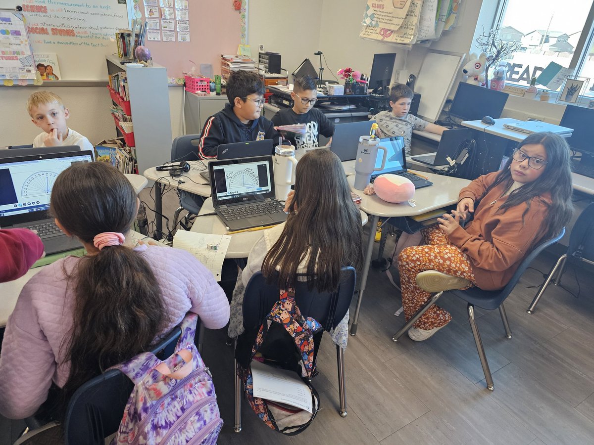 Parallel teaching with Ms. Olmos 💕 My favorite! SS/ RLA lesson on the Dust Bowl and Protractor lesson! #CactusMakesPerfect