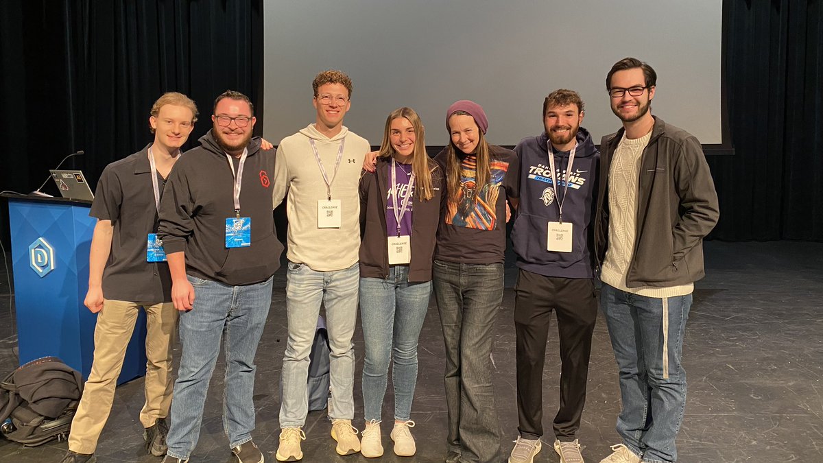 CISAJen's tweet photo. 🌟The Trojans have it going on! Thank you @DakotaState, @josegriffiths &amp; Dean Mary Bell for inviting me to speak at @dakotacon. DSU is small but truly mighty! It was a joy to connect w/students &amp; faculty at this cyber powerhouse on the frontier of innovation. https://t.co/33OUn0EcX0