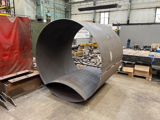 Some very exciting news 😃👍A new front has now opened on construction with delivery of "Spirit of Sandringham"s Smokebox wrapper and liner to CTL Seal, Sheffield.<a href="/railadvent/">RailAdvent</a>