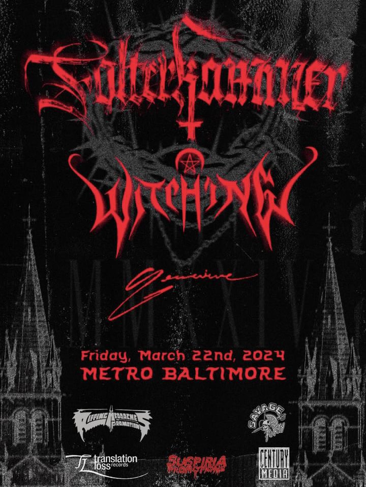 witchingphilly's tweet photo. 1st night of Tour with @folter_kammer 🔥 BALTIMORE ! https://t.co/LKMp2iLAqk