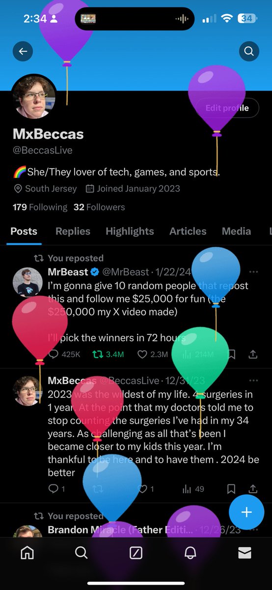 BeccasLive's tweet image. Ballon day!!!!