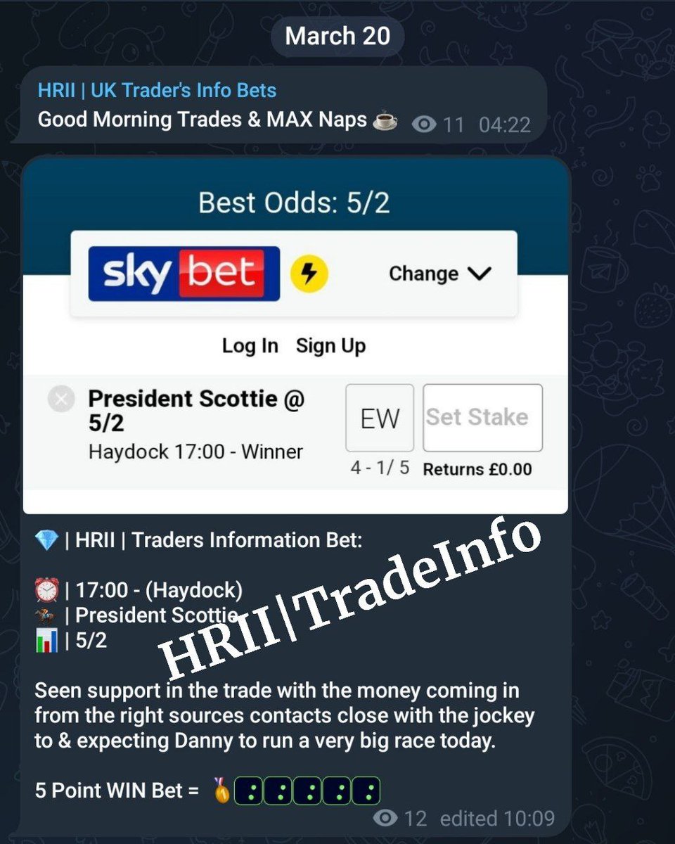 HighRollerzRace's tweet photo. https://t.co/z3dMG2Gucr

#HorseRacingTips #Horses #Racing #Tips #Info #advice #bets #gamble #win #winners #VIP https://t.co/4STO31FQVQ