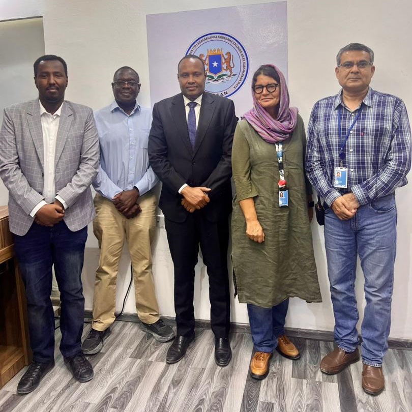 Officials from @UNSomalia visited Tubsan National Center @TubsanCenter, where they were warmly welcomed by Director @AbdullahiMNOR. Conversations focused on development, the national strategy for Preventing and Countering Violent Extremism (PCVE), and crucially, on enhancing