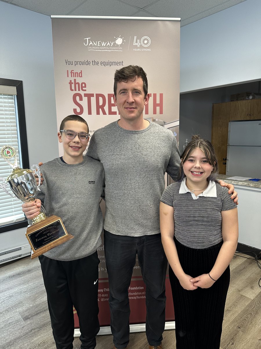 We are so proud to be working with the <a href="/JanewayNL/">Janeway Children’s Hospital Foundation</a>  again this year to help them raise money for the Janeway Children’s Hospital.
Yesterday, we attended the launch event for the 2024 Telethon and were excited to support this year’s Champion Child, John Bennett.