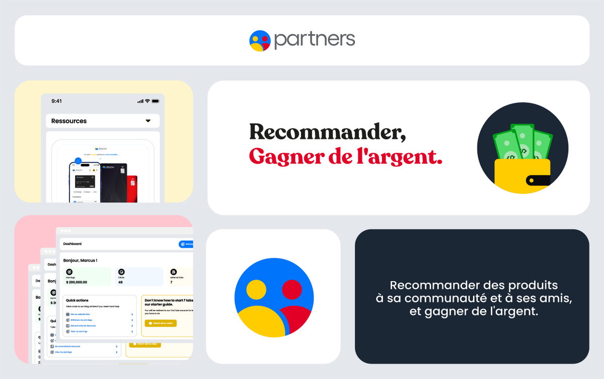 axazaraHQ's tweet photo. Recommandez nos produits et services à votre communauté ainsi qu’à vos amis et gagnez de l’argent avec Partners.
Créez votre compte partners via https://t.co/HbZrLX0RPH
#AxaZaraEvent #AxaZaraEvent2024 #OpportunitéInfinies https://t.co/rEFSdMYMEK